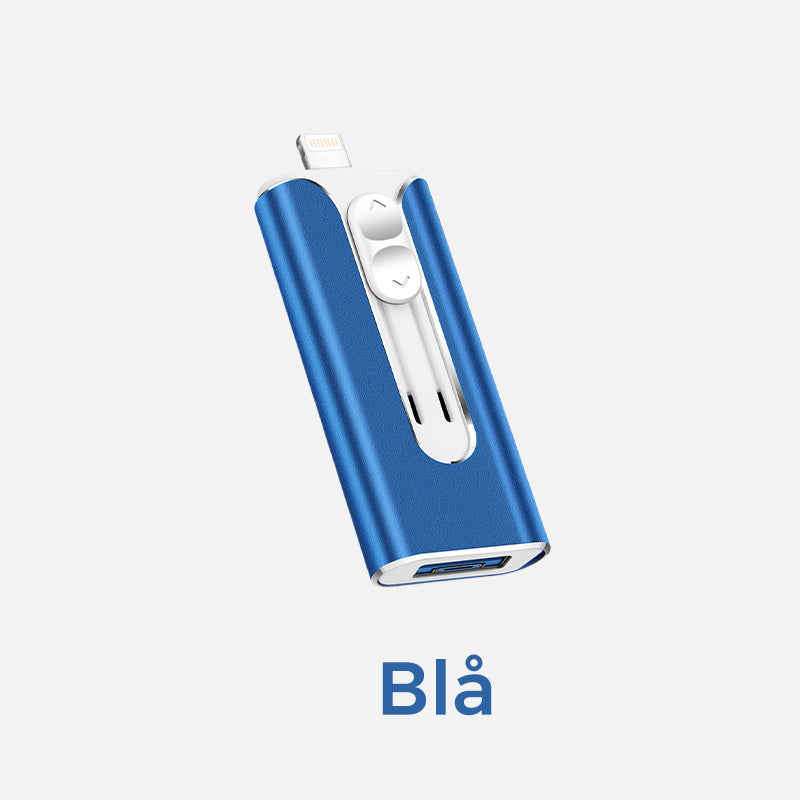 USB-minne för extern lagring 📀 - Perfekt för att spara och bär med dina filer! 🚀