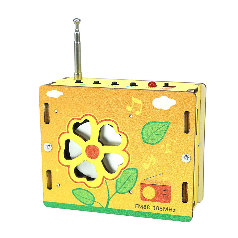 🔥🔥🔥Educational Children Toys DIY Mini Radio
