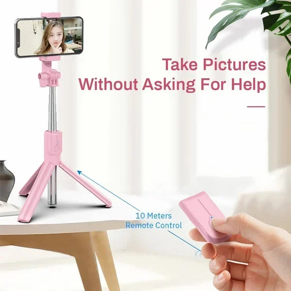 đ„Varm försĂ€ljninđ„Ny 6 i 1 Bluetooth Selfie Stick
