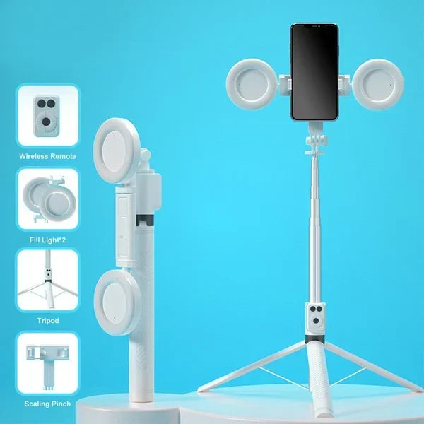 đ„Varm försĂ€ljninđ„Ny 6 i 1 Bluetooth Selfie Stick