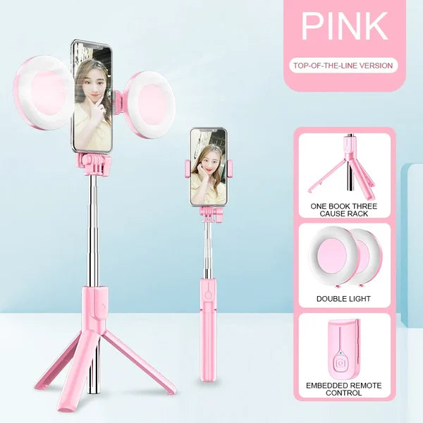 đ„Varm försĂ€ljninđ„Ny 6 i 1 Bluetooth Selfie Stick