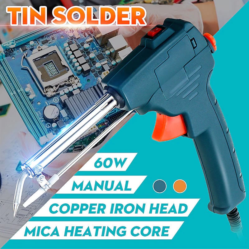đHot Reađ 60W manuell lödkolv pistol