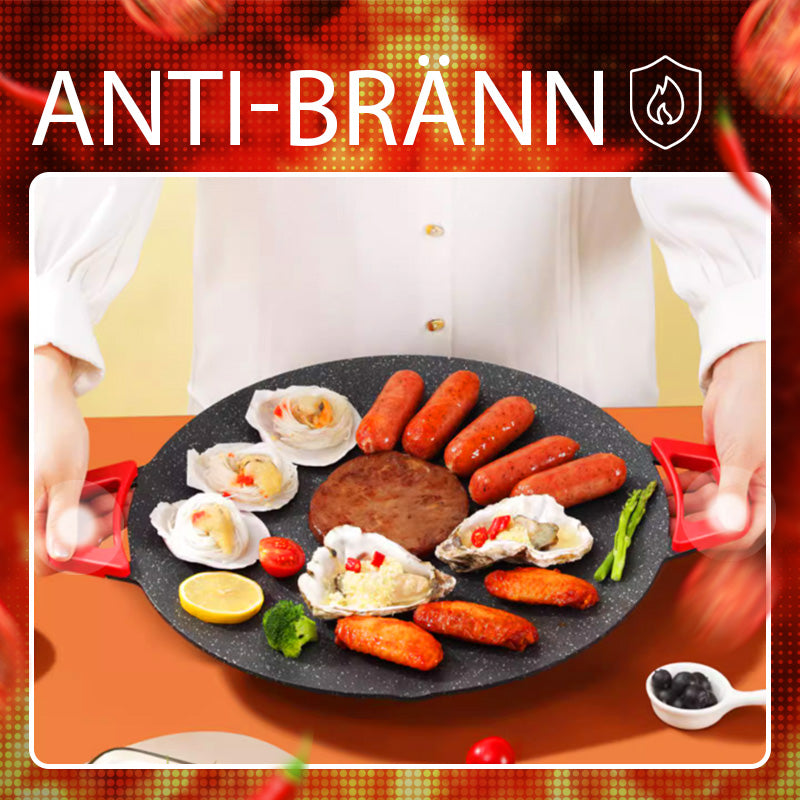 đ„ 50% RABATT! Fri frakt! đ„ đł Non-stick elektrisk bakplĂ„t âš LĂ€mplig för inomhus- och utomhusbruk ⥠Nyckelfunktioner: â
Extra stor yta (40x25 cm) - kan grilla 4 portioner samtidigt â
Justerbar temperatur (80-230°C) â
LÀtt att rengöra