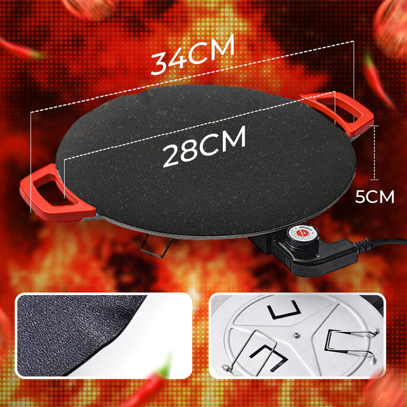 đ„ 50% RABATT! Fri frakt! đ„ đł Non-stick elektrisk bakplĂ„t âš LĂ€mplig för inomhus- och utomhusbruk ⥠Nyckelfunktioner: â
Extra stor yta (40x25 cm) - kan grilla 4 portioner samtidigt â
Justerbar temperatur (80-230°C) â
LÀtt att rengöra