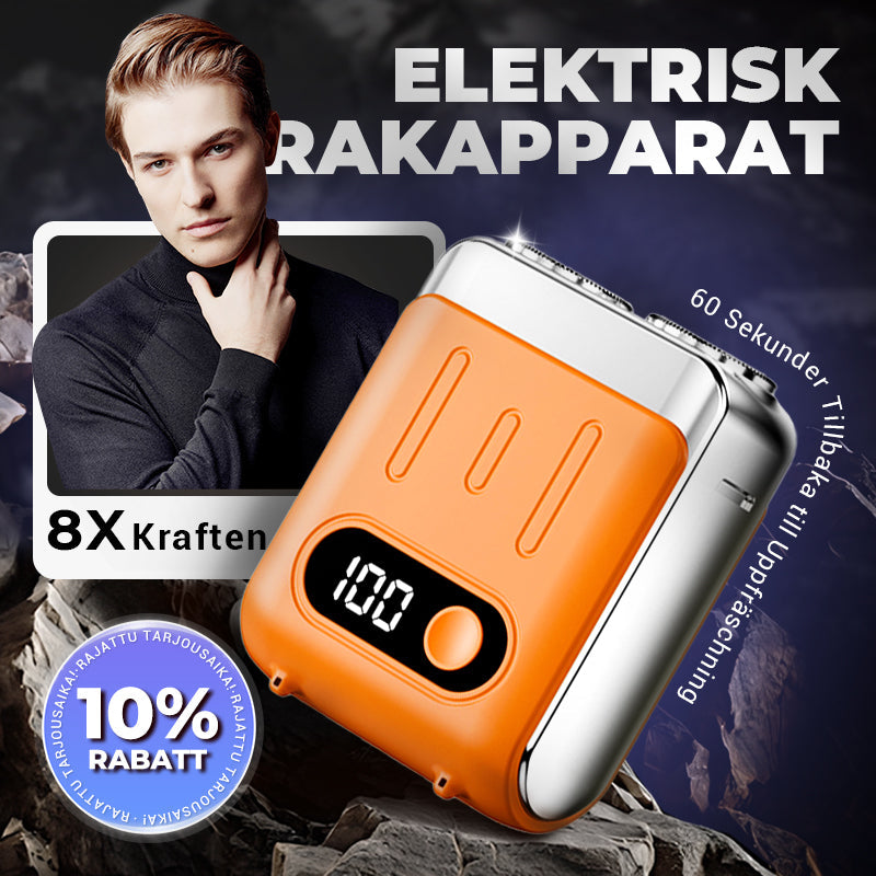 đ„Ny uppgraderingđ„BĂ€rbar Mini Roterande Elektrisk Rakapparat för MĂ€n