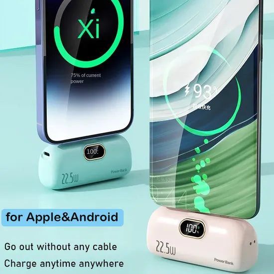 đâ°5000mAh Mini bĂ€rbar laddare Power Bank för telefonđ