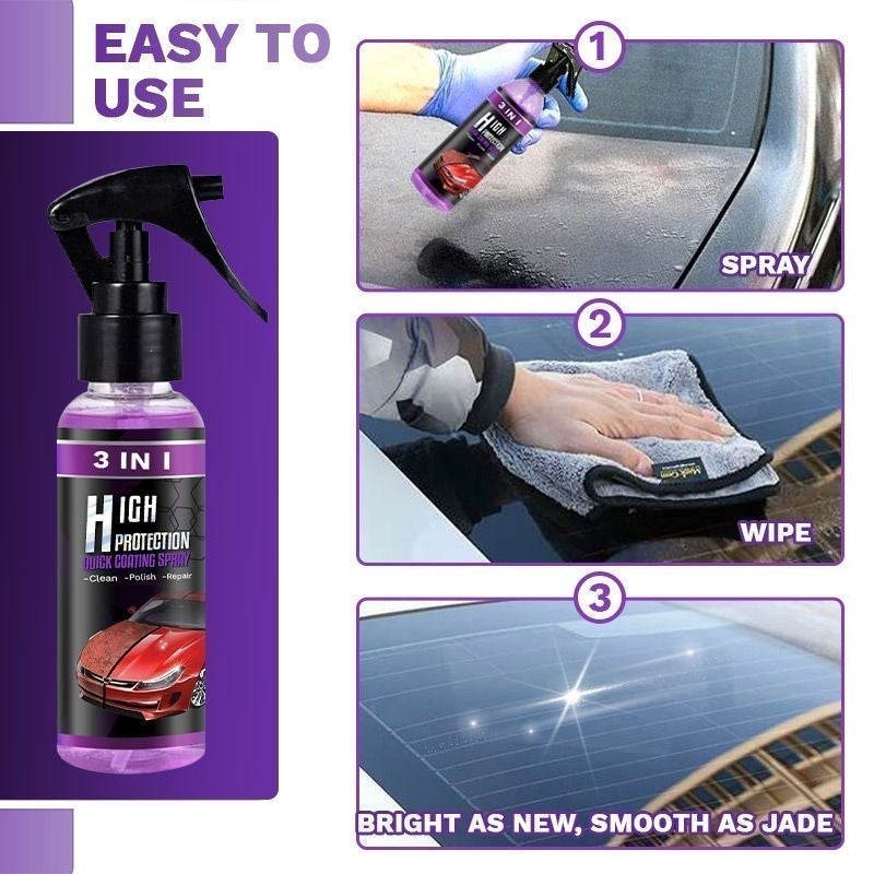 đ (Köp 2 FĂ„ 1 gratis) đ - đ3-IN-1 bilbelĂ€ggningsspray