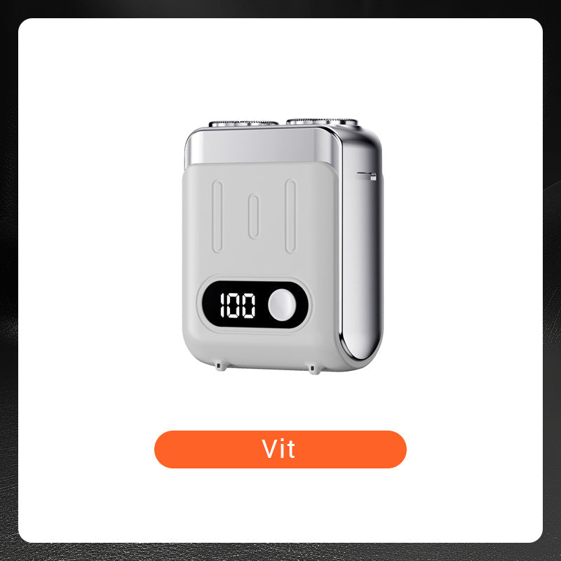 đ„Ny uppgraderingđ„BĂ€rbar Mini Roterande Elektrisk Rakapparat för MĂ€n