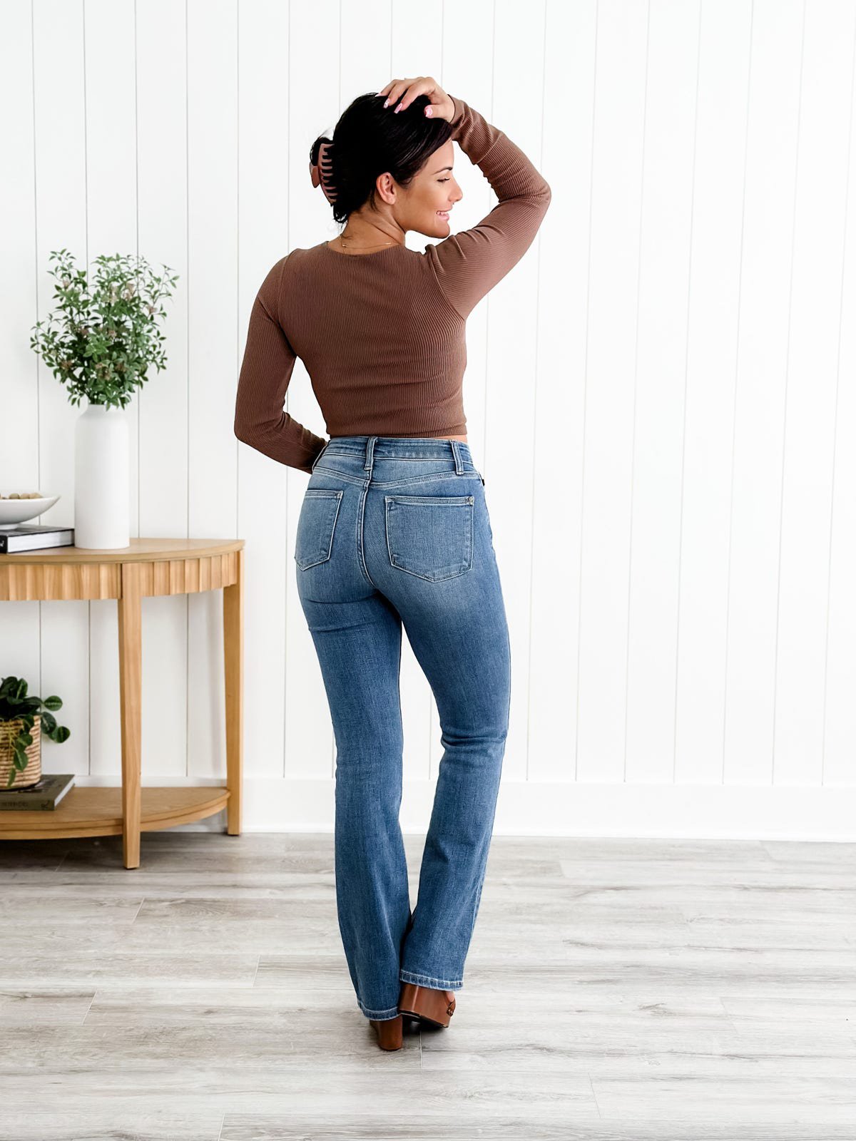 đHöstens specialerbjudandenđHoly Grail Tummy Control Bootcut Jeansđ