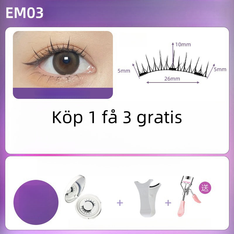đ„Köp 1 fĂ„ 1 gratisđ„Ă
teranvÀndbara sjÀlvhÀftande ögonfransar