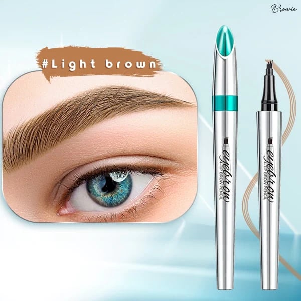 đž3D VattentĂ€t Microblading Ăgonbrynspenna 4 Gaffelspets Tatueringspenna (đ„köp 1 fĂ„ 1 gratis)