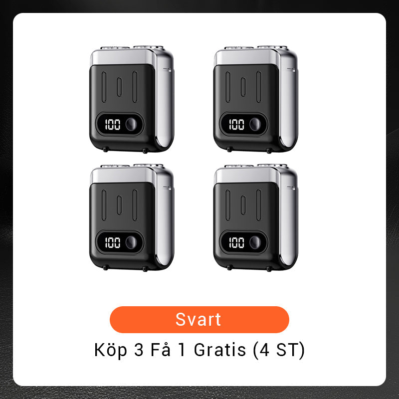 đ„Ny uppgraderingđ„BĂ€rbar Mini Roterande Elektrisk Rakapparat för MĂ€n