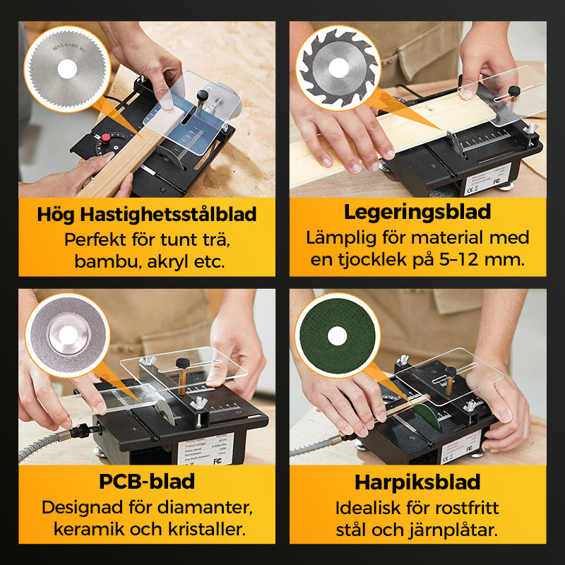 🔥Multifunktionell Mini Precision Bordssåg