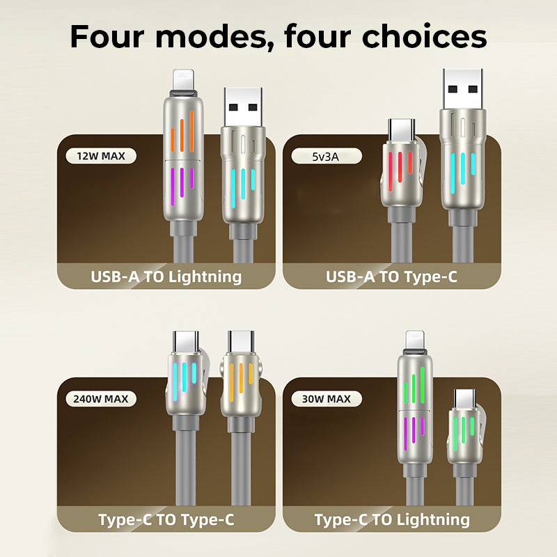 đ„240W 4-i-1 USB C-Kabel