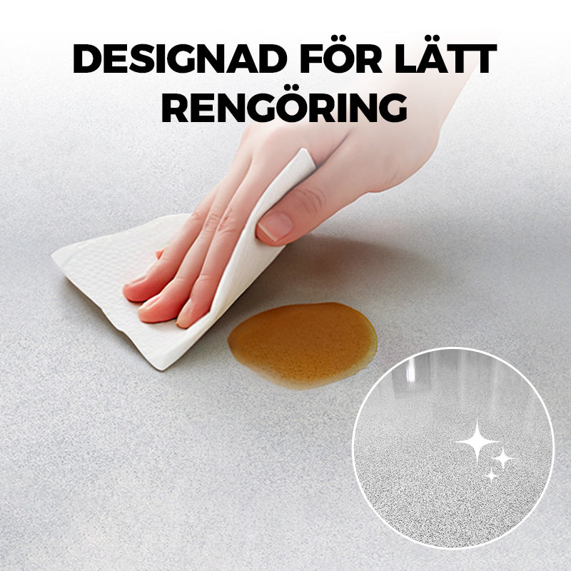 ✨Nykomling✨Högblank epoxigolvbeläggning med marmoreffekt