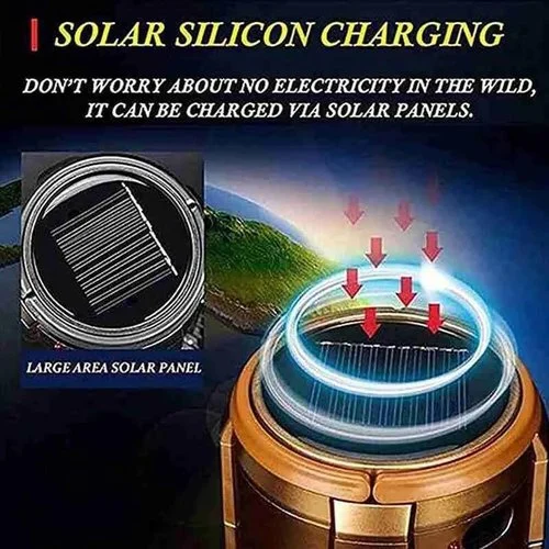 (đ„đ2025 NyĂ„rs Hot Reađ 49%) 6 i 1 BĂ€rbar Solar LED Camping Lantern