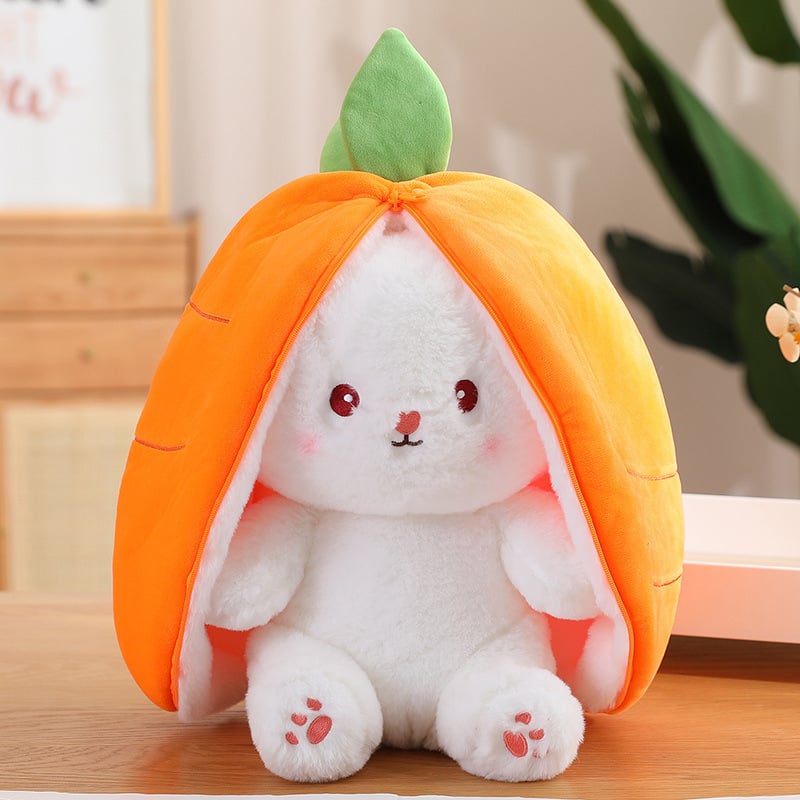 đ„50% rabatt under en begrĂ€nsad tidđ„Strawberry Bunny förvandlades till en liten kanin đ Fruktdocka plyschleksak đ°