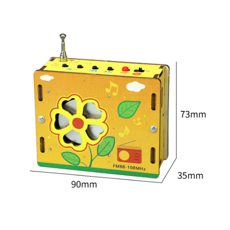 🔥🔥🔥Educational Children Toys DIY Mini Radio