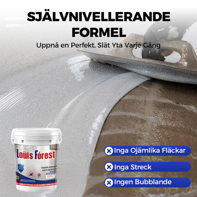 ✨Nykomling✨Högblank epoxigolvbeläggning med marmoreffekt