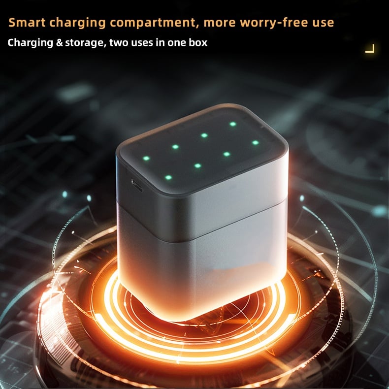 ✨HET FÖRSÄLJNING 49 % RABATT🔋Li-jonbatteri med integrerad laddningsförvaringsbox💡Överladdningsskydd