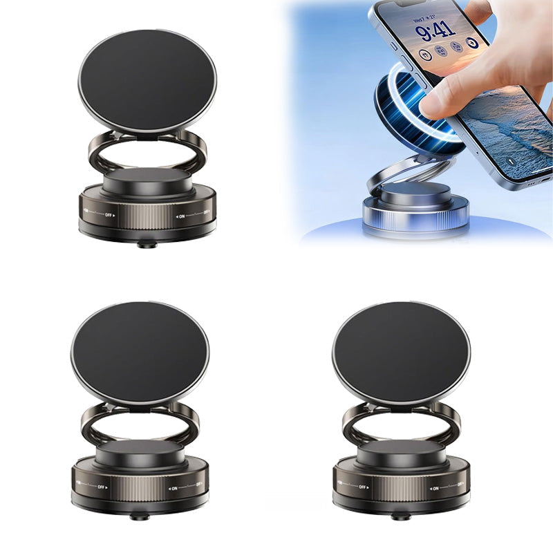 đ„360° Adjustable Vacuum Magnetic Phone Holder