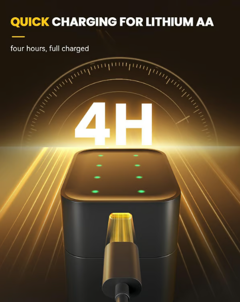 ✨HET FÖRSÄLJNING 49 % RABATT🔋Li-jonbatteri med integrerad laddningsförvaringsbox💡Överladdningsskydd