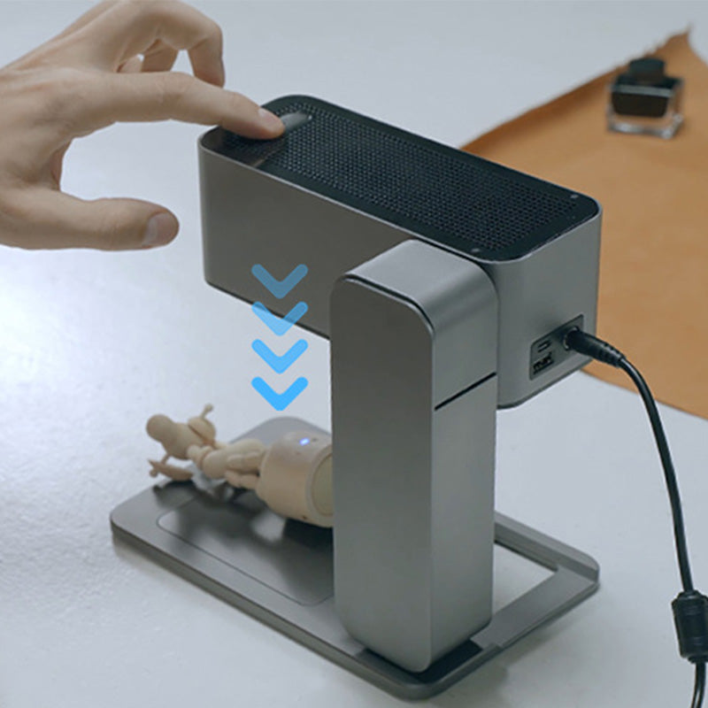 đ„C1 Laser Carving Machine Miniatyr bĂ€rbar helautomatisk skĂ€rning