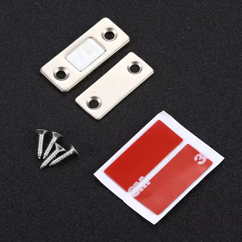đ„â°Köp 1 FĂ„ 1 gratis đ§Č Icke-Perforerad Magnetisk DörrstĂ€ngare â Enkel Installation, Tyst StĂ€ngning & Justerbar Kraft för Hem/Kontor đ§âšđŠ