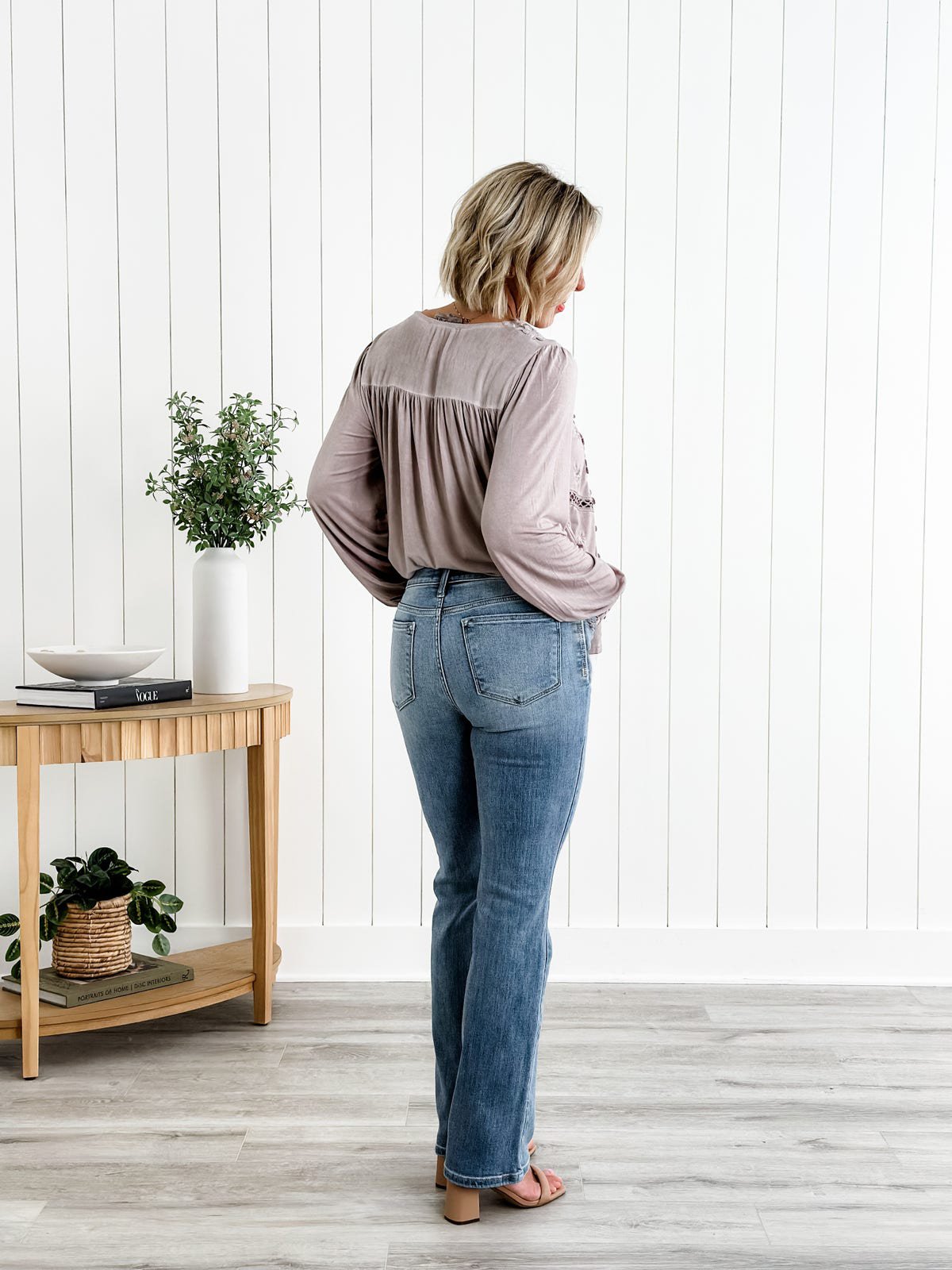 đHöstens specialerbjudandenđHoly Grail Tummy Control Bootcut Jeansđ