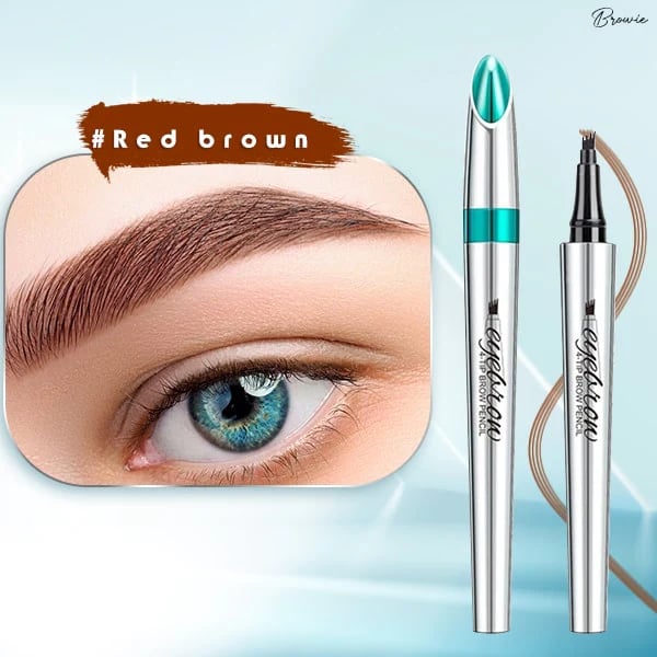 đž3D VattentĂ€t Microblading Ăgonbrynspenna 4 Gaffelspets Tatueringspenna (đ„köp 1 fĂ„ 1 gratis)