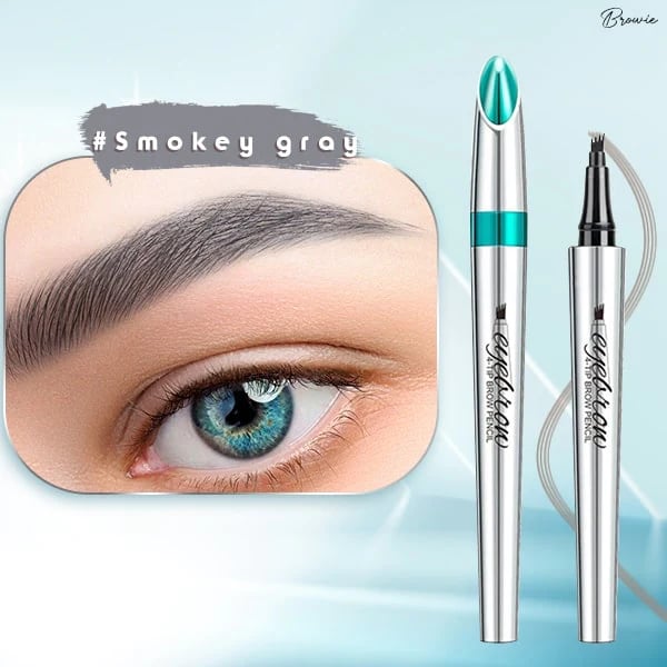 đž3D VattentĂ€t Microblading Ăgonbrynspenna 4 Gaffelspets Tatueringspenna (đ„köp 1 fĂ„ 1 gratis)