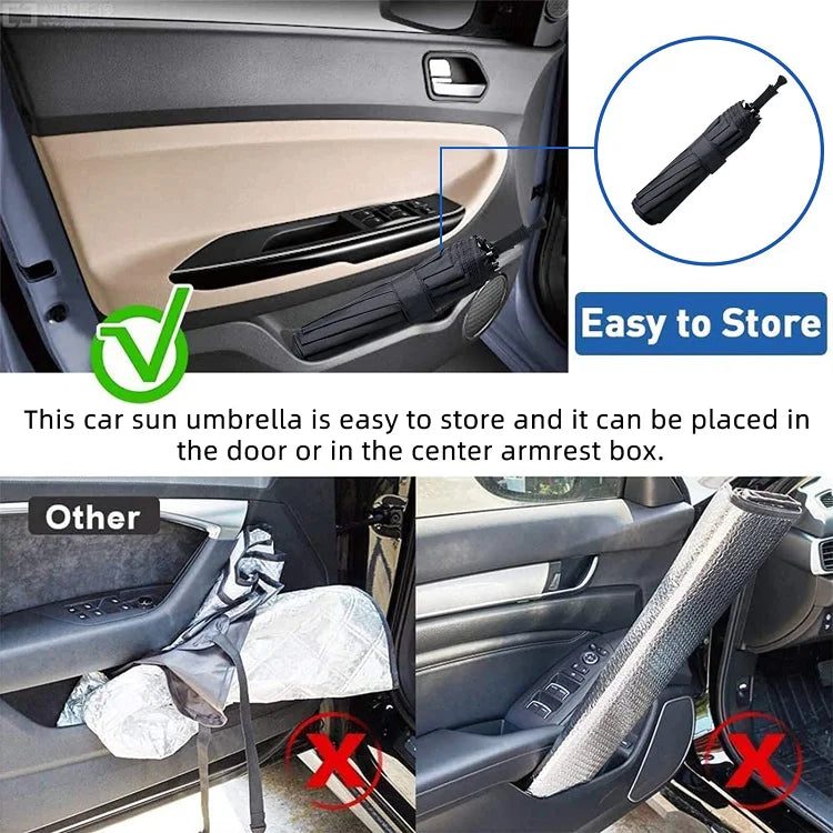 đ„Foldbar solskydd för bilar