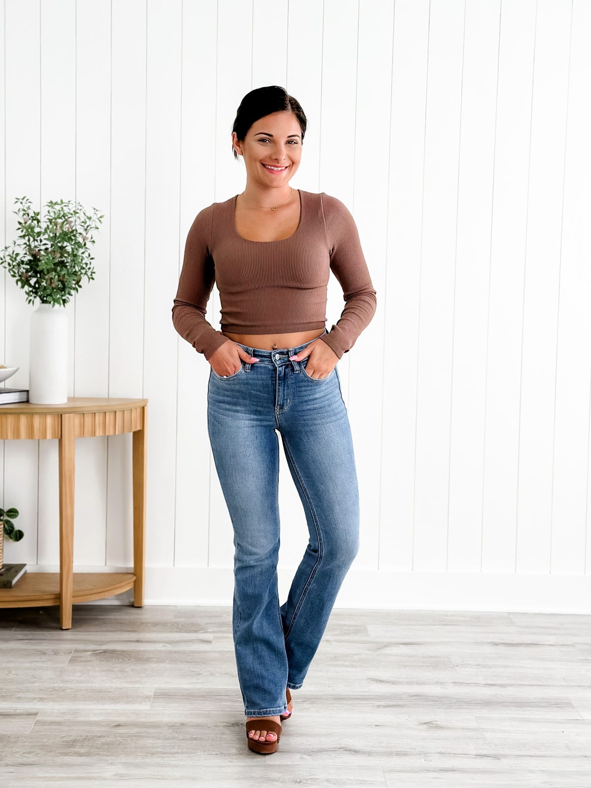 đHöstens specialerbjudandenđHoly Grail Tummy Control Bootcut Jeansđ