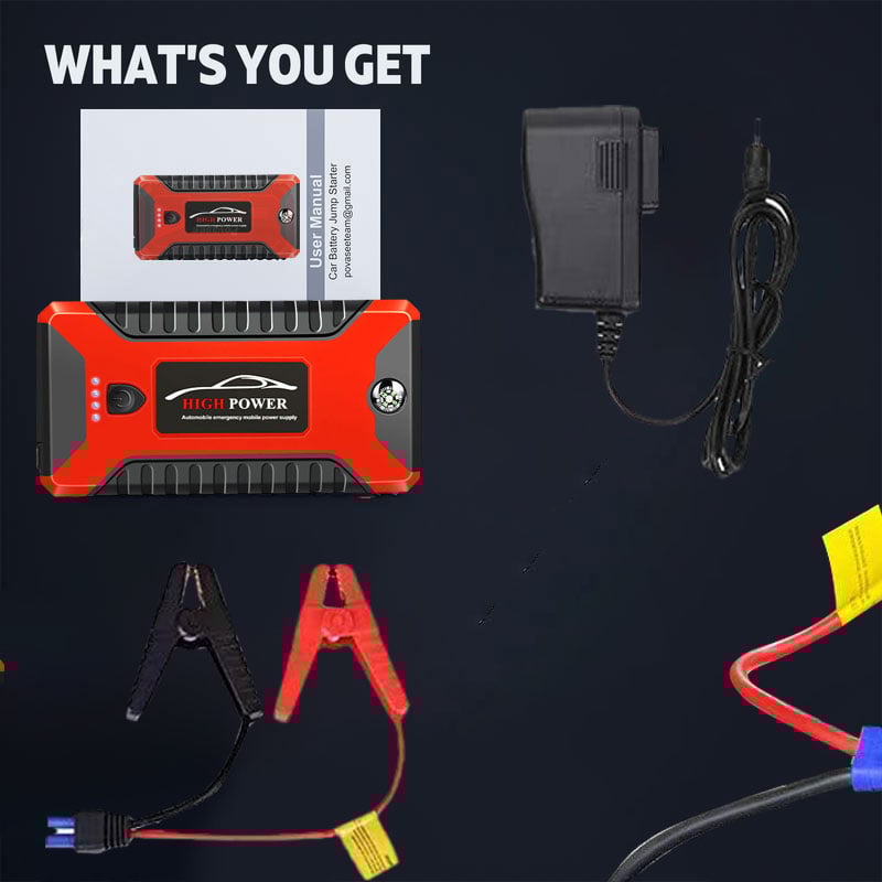 đ„Sista dagens specialerbjudande 50% RABATT⥠StarthjĂ€lp 3000A Peak StarthjĂ€lp Batteri