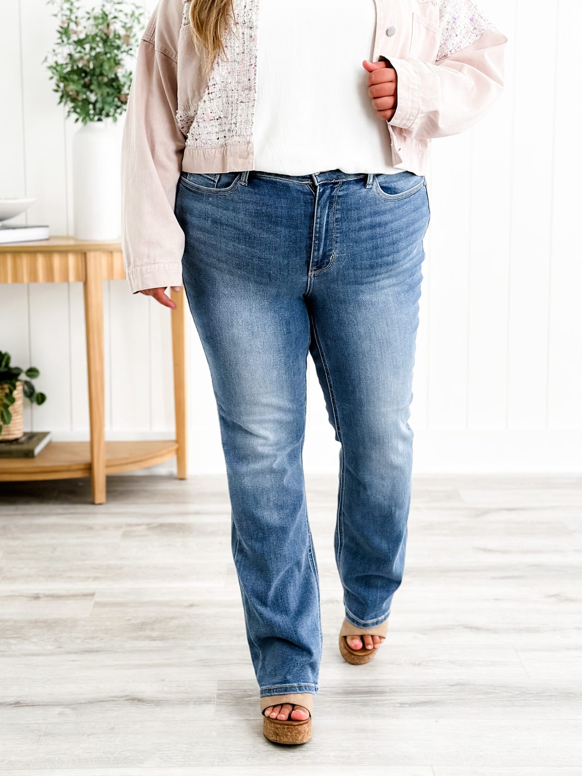đHöstens specialerbjudandenđHoly Grail Tummy Control Bootcut Jeansđ