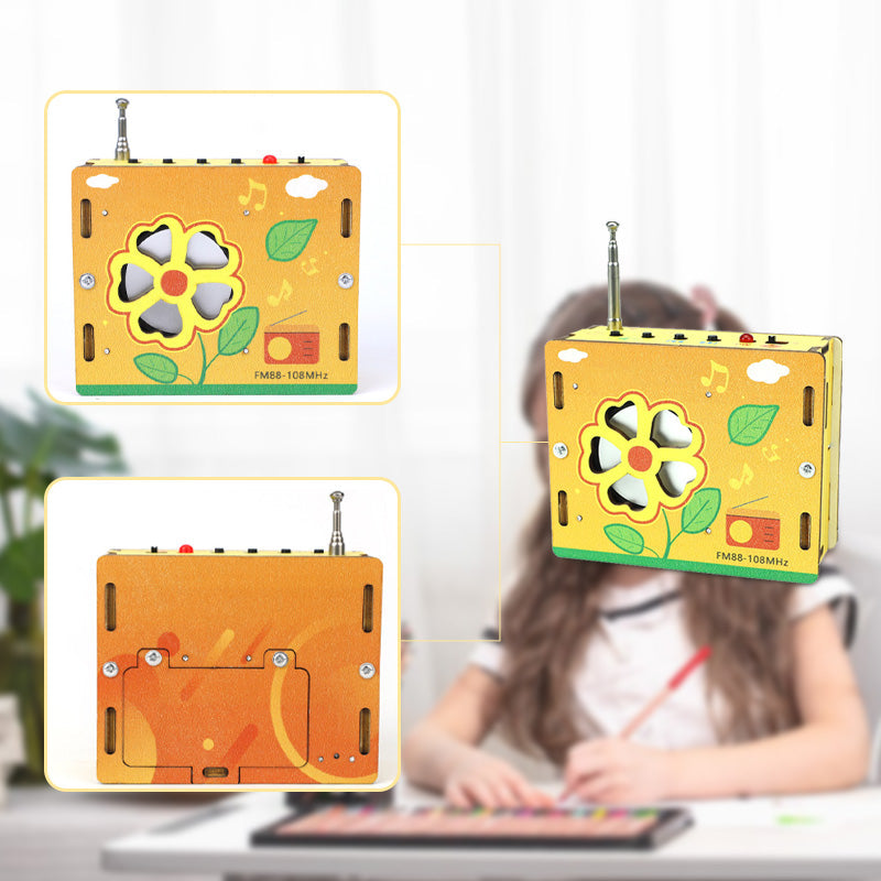 🔥🔥🔥Educational Children Toys DIY Mini Radio