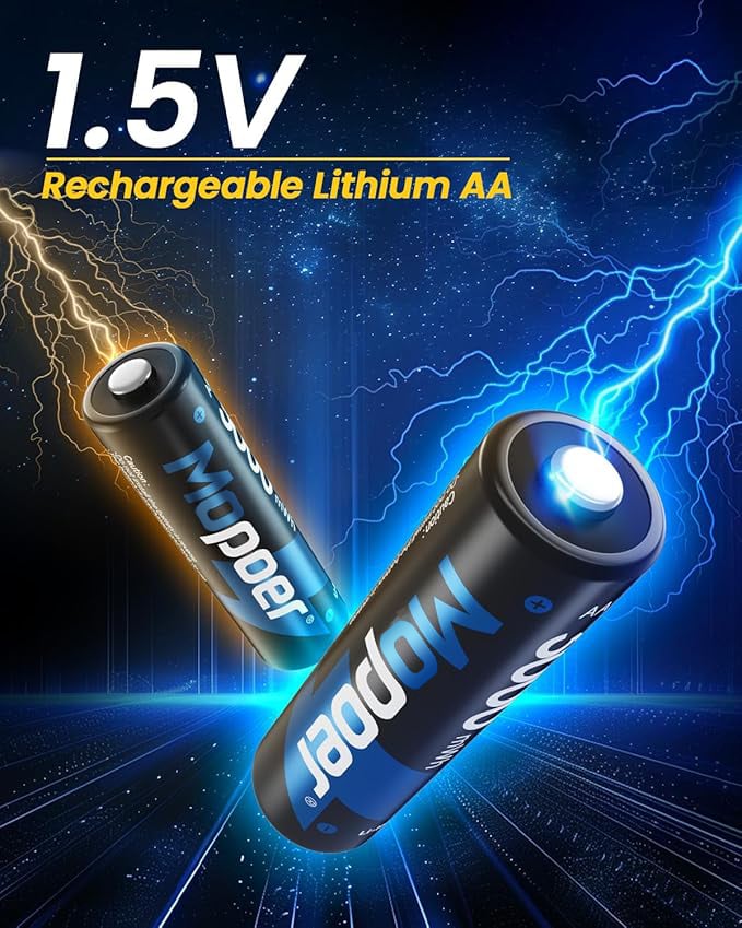 ✨HET FÖRSÄLJNING 49 % RABATT🔋Li-jonbatteri med integrerad laddningsförvaringsbox💡Överladdningsskydd