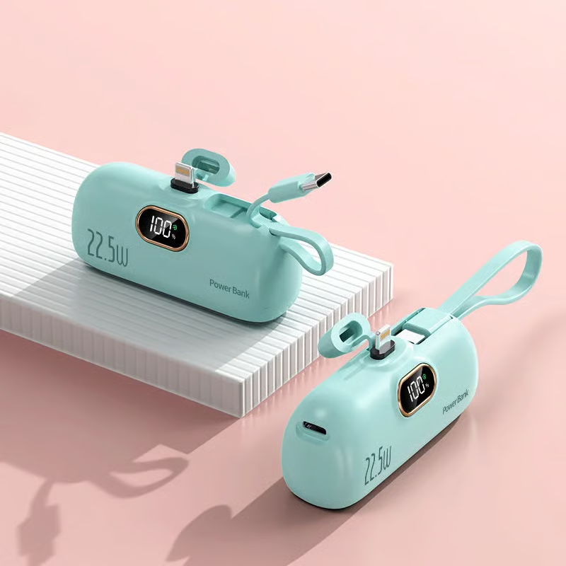 đâ°5000mAh Mini bĂ€rbar laddare Power Bank för telefonđ