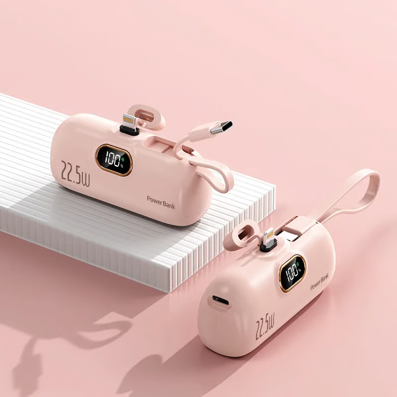 đâ°5000mAh Mini bĂ€rbar laddare Power Bank för telefonđ