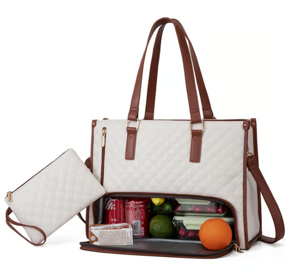 đ„3 i 1 Lunch Tote Bag för kvinnorđBĂ€r din dag med stil - varma mĂ„ltider, sĂ€ker teknik, inga kompromisser! âš