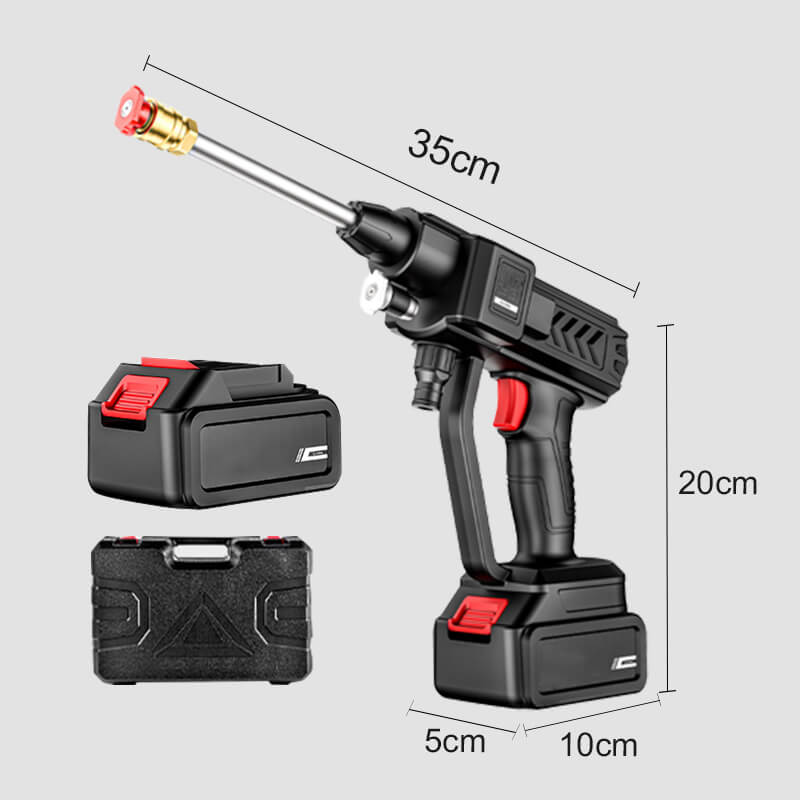 đ„BĂ€rbar trĂ„dlös högtrycksvattenpistol