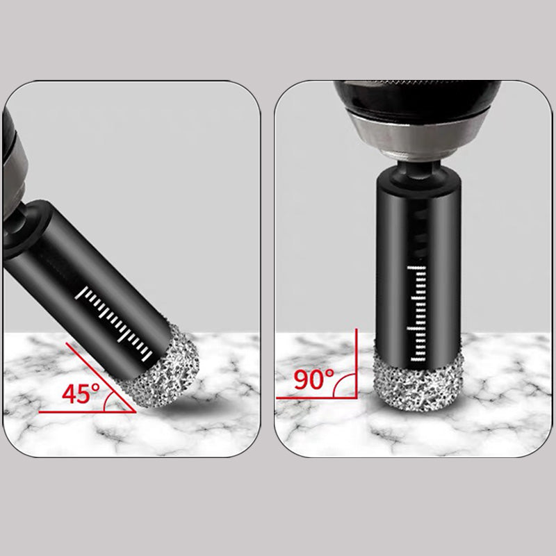 đ„Hexskaftsborrkronor för marmor / kakel / sten