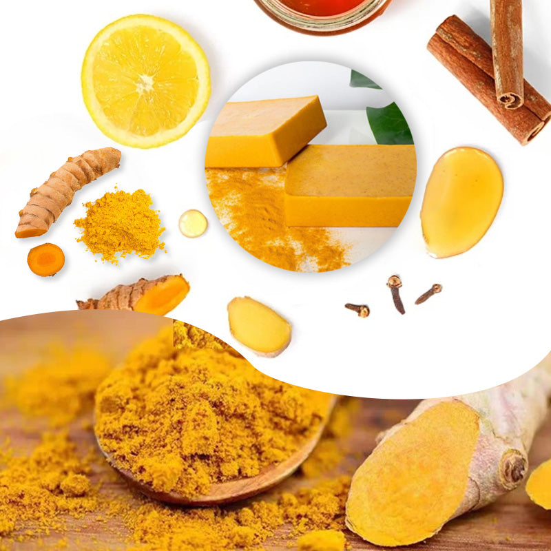 🔥Lemon Turmeric & Kojic Acid Soap Bars