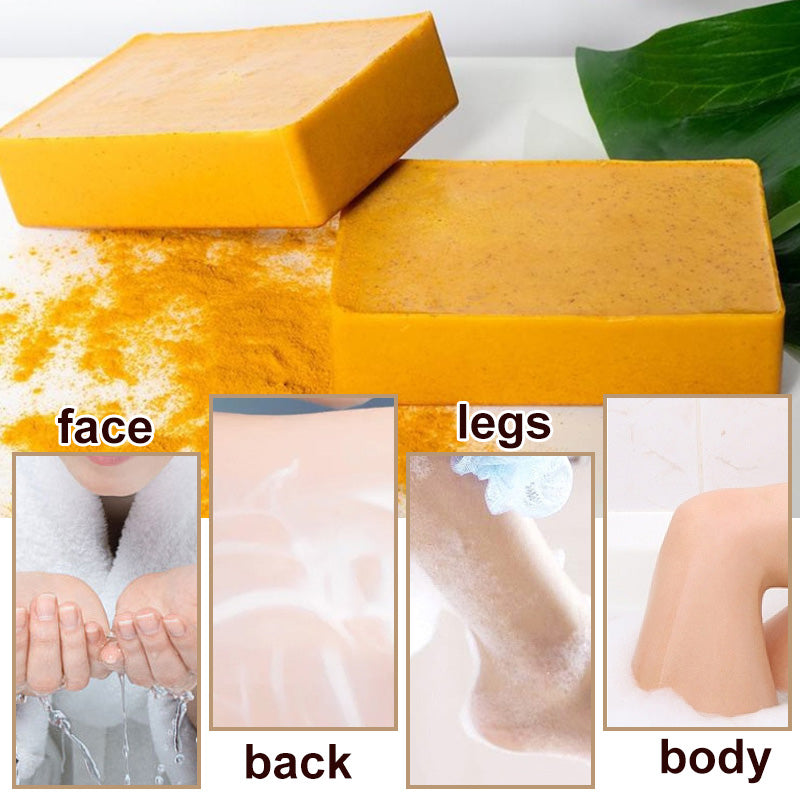 🔥Lemon Turmeric & Kojic Acid Soap Bars