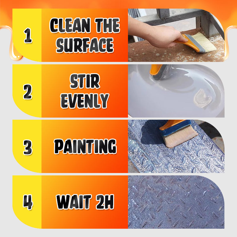 đ„Manufacturer's clearance sale at a lossđ„Rustproof Metal Paint - Rust Remover