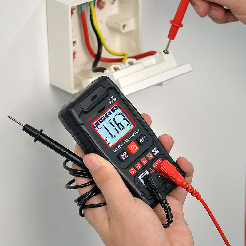 đ§âĄïž Smart multimeter mot brĂ€nnskador! 4000 rĂ€kningar, automatiskt val av mĂ€tomrĂ„de, handflatstor mĂ€tanordning med noll fel âš