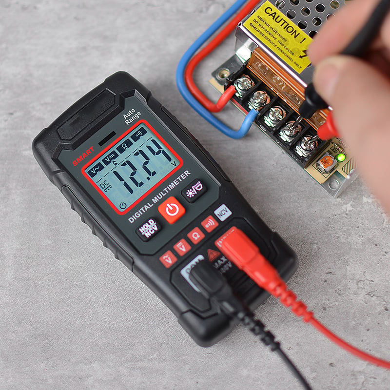 đ§âĄïž Smart multimeter mot brĂ€nnskador! 4000 rĂ€kningar, automatiskt val av mĂ€tomrĂ„de, handflatstor mĂ€tanordning med noll fel âš