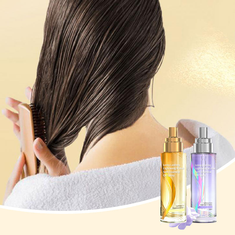 đ„Köp 1 och fĂ„ 1 gratis idagâšLĂ€ttviktig HĂ„rolja Spray med LĂ„ngvarig Effekt