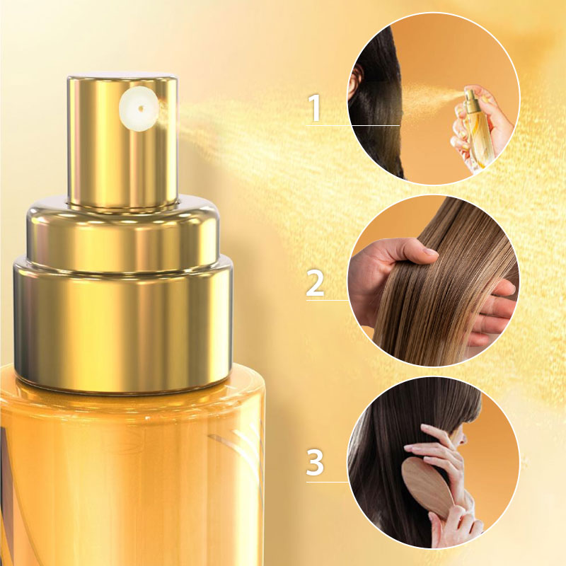 đ„Köp 1 och fĂ„ 1 gratis idagâšLĂ€ttviktig HĂ„rolja Spray med LĂ„ngvarig Effekt