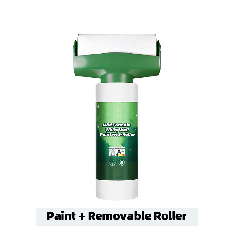 Mild Formula Vit Väggfärg med Roller
